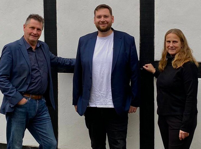 Andreas Kulle, Micha Heitkamp und Ulrike Grannemann